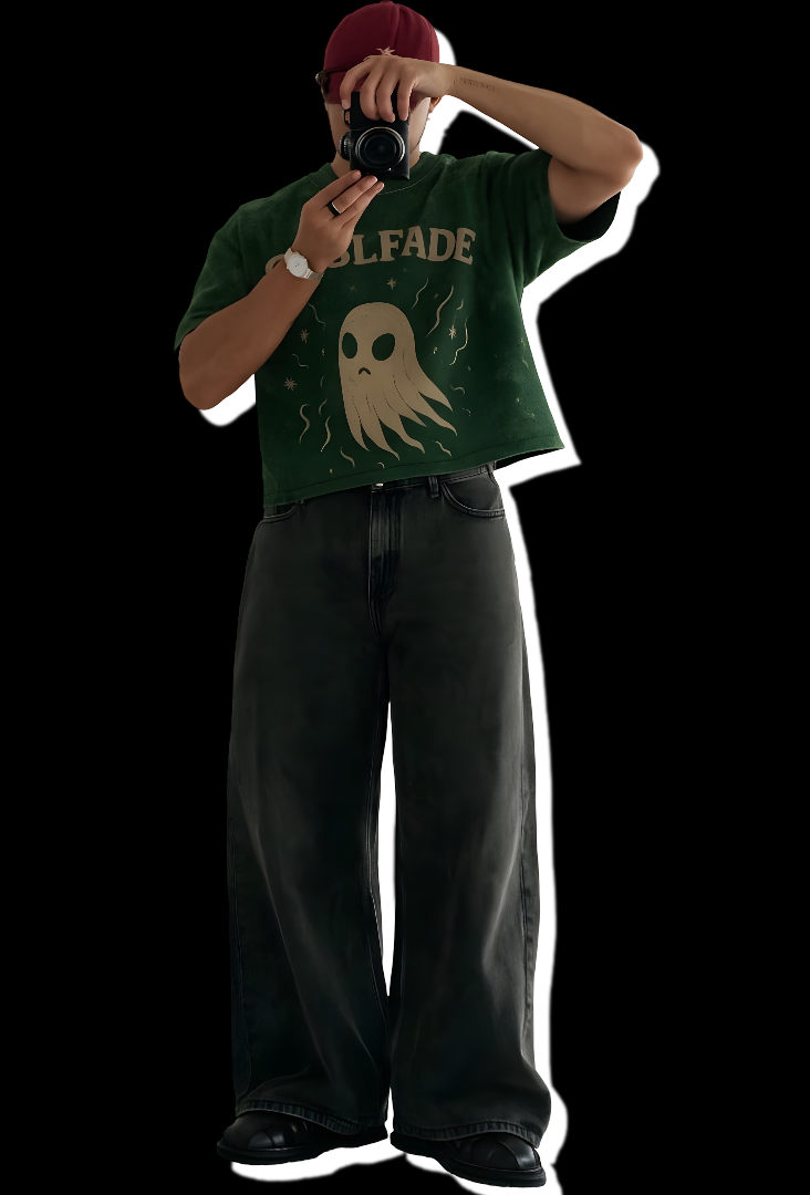 Acid-Wash Oversized T-shirts